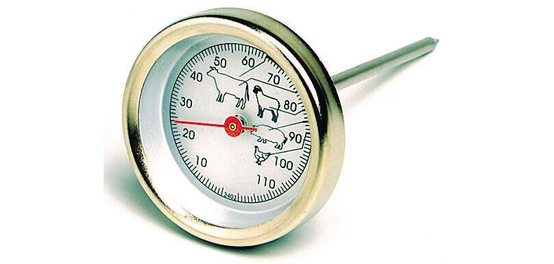 thermomètre de cuisson sonde à cadran de 0° à +120° c