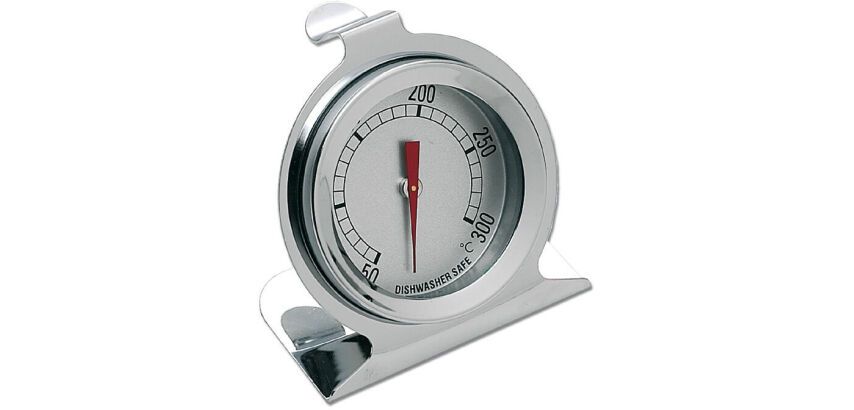 thermomètre de cuisson four inox de +50° à +300° c