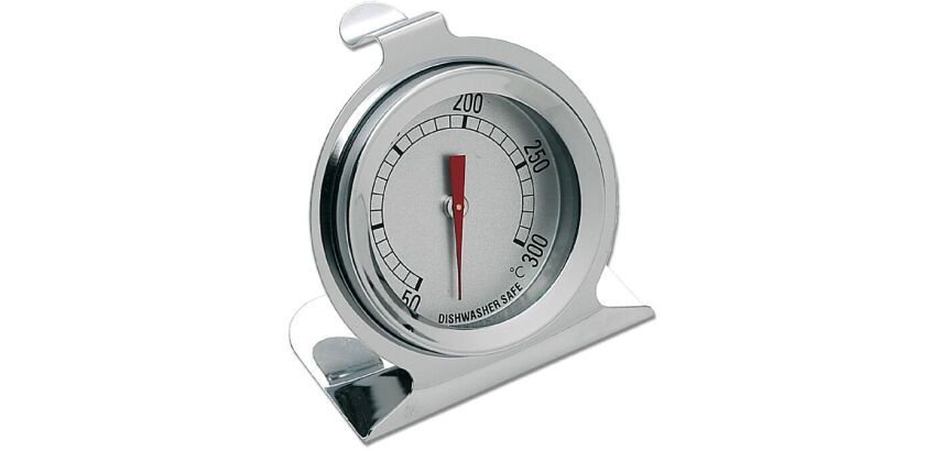 thermomètre de cuisson four inox de +50° à +300° c