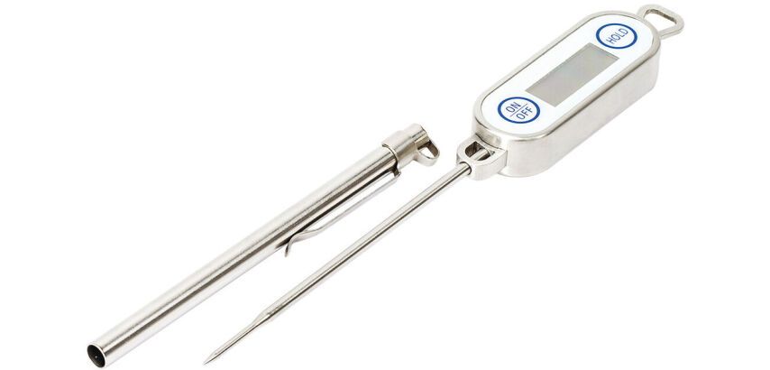 thermomètre de cuisson inox stylo de poche digital IP65 de -55° à +100° c