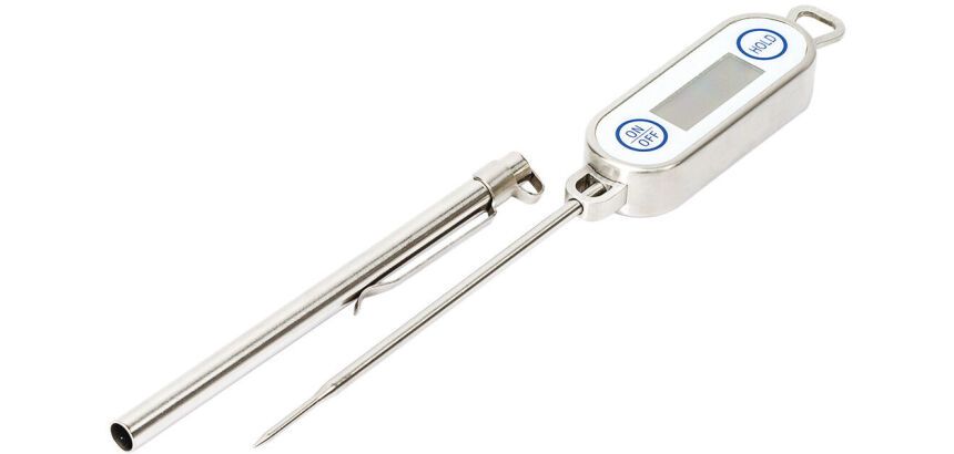 thermomètre de cuisson inox stylo de poche digital IP65 de -55° à +100° c