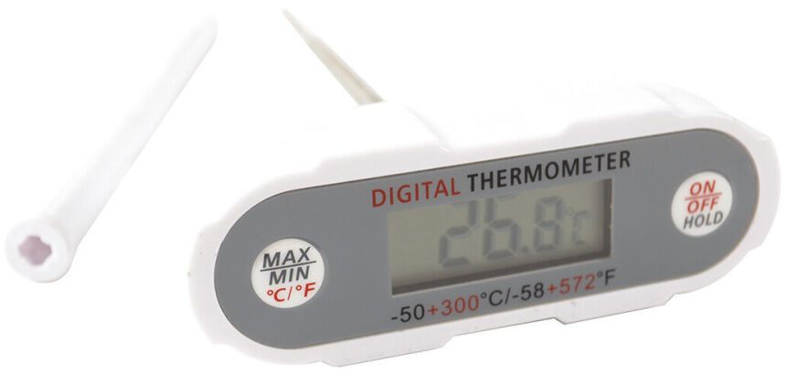 thermomètre de contrôle sonde électronique IP65 de -50° à +300° c