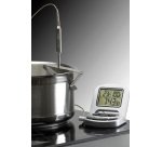 support clipsable pour sonde de thermomètre de cuisson