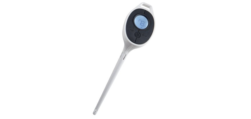 thermomètre numérique à rétro éclairage ip65 tout usage de -50 à +300°c