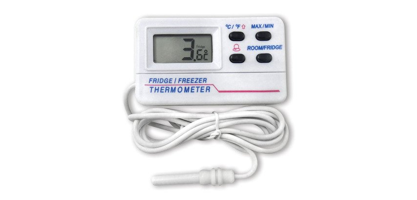 thermomètre congélateur à alarme standard de -50 °C à + 70 °C