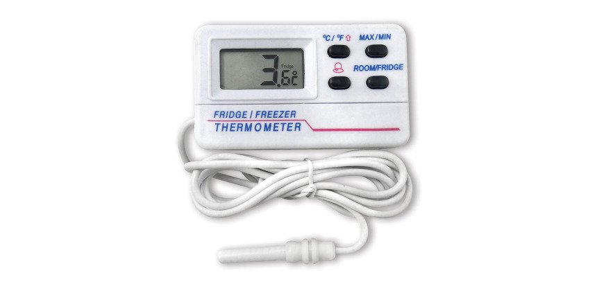 thermomètre congélateur à alarme standard de -50 °C à + 70 °C