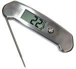 thermomètre digital inox sonde repliable ip65 de -50 à +300°c