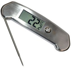 thermomètre digital inox sonde repliable ip65 de -50 à +300°c