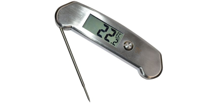 thermomètre digital inox sonde repliable ip65 de -50 à +300°c