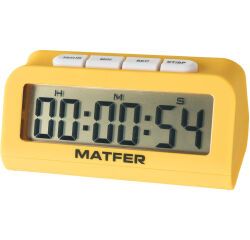 minuteur 24h petit modèle à poser affiche heures, minutes et secondes