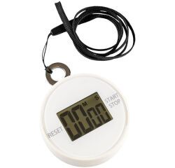 minuteur digital rond 99 minutes avec dragonne de cou
