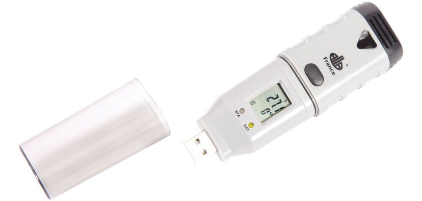 thermomètre de frigo et congélateur enregistreur avec prise USB de -35° à + 80° c