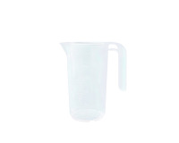 pot polypropylène gradué 1/10 translucide 0.25 L