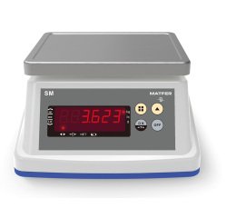 balance électronique SM IP65 plateau inox jusqu'à 6 Kg/1 g
