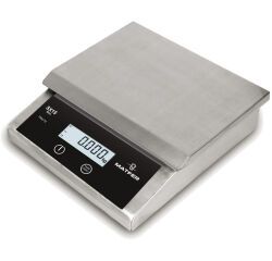 balance digitale inox SX 15 IP65 jusqu'à 15 Kg/1 g