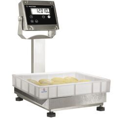 balance colonne digitale TF 30 inox jusqu'à 30 Kg/5 g