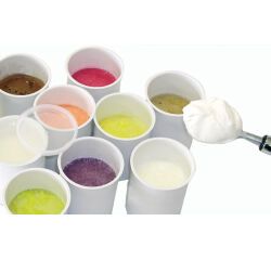 kit de 50 bols avec couvercles 5 couleurs assorties pour Frix'Air