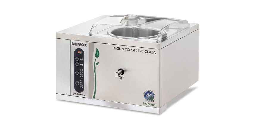 Nemox machine à glace professionnelle gelato 5K SC crea i-Green