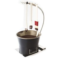 porte-ustensiles orientable 6 crochets avec flexible de 60 cm