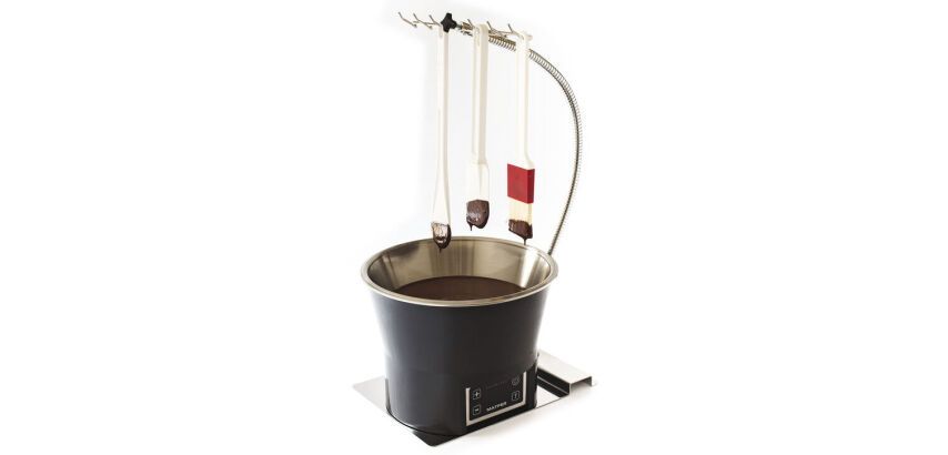 porte-ustensiles orientable 6 crochets avec flexible de 60 cm