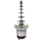 fontaine à chocolat pro 100 inox pour 7/8 Kg hauteur 1 m
