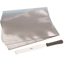 paquet de 10 feuilles guitare PEBD 600x400 100  microns