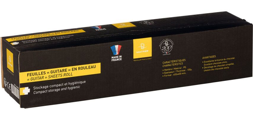 rouleau de 100 feuilles guitare PEBD 600x400 100  microns