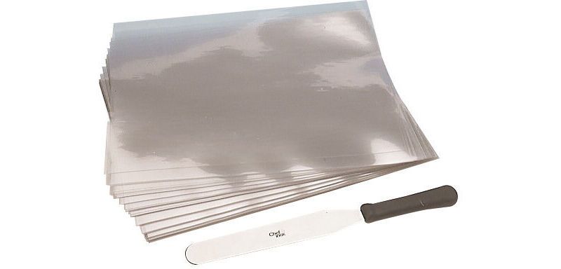 paquet de 100 feuilles guitare pvc 400x300 150  microns