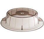 cloche assiette coloris fumé pour assiette ø 25/27 cm