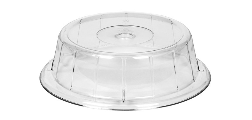 cloche assiette ""cristal"" pour assiette ø 23/24 cm