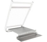 guitare inox 350x350 socle inox avec plaque de retournement