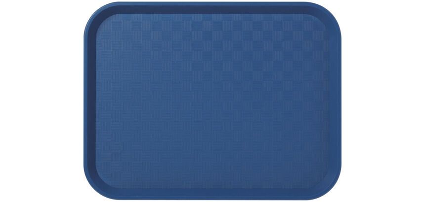 Plateau fast food 35 x 27 cm - bleu