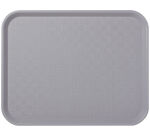 Plateau fast food 35 x 27 cm - gris