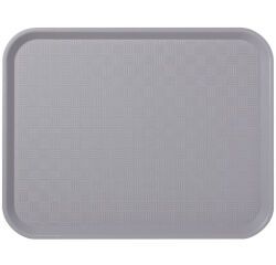 Plateau fast food 35 x 27 cm - gris