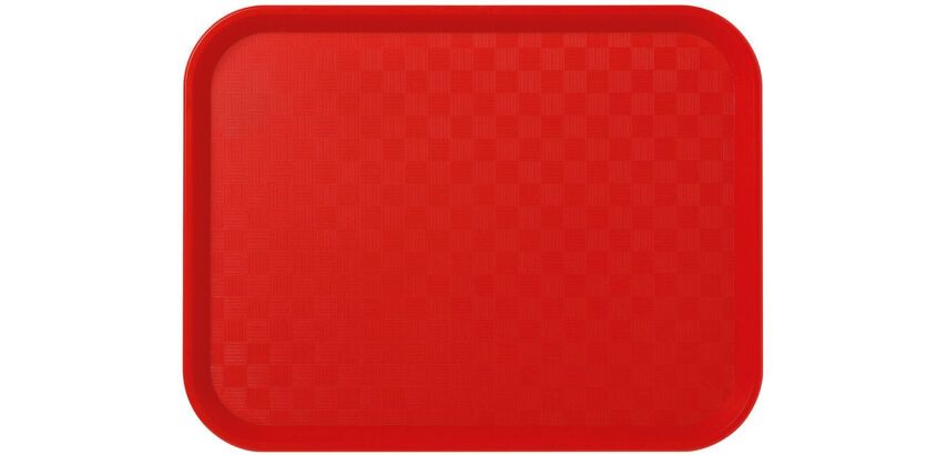 Plateau self 46 x 36 cm - rouge