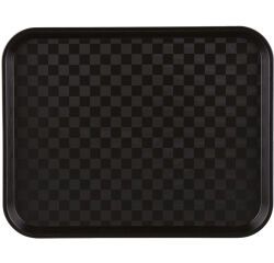 Plateau fast food 35 x 27 cm - noir