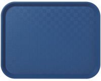 Plateau self 46 x 36 cm - bleu
