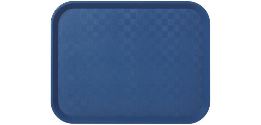 Plateau self 46 x 36 cm - bleu