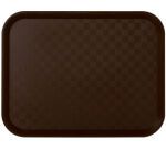 Plateau self 46 x 36 cm - marron