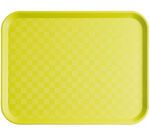 Plateau fast food 35 x 27 cm - vert anis