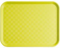 Plateau fast food 35 x 27 cm - vert anis