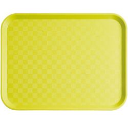 Plateau fast food 35 x 27 cm - vert anis