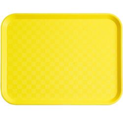 Plateau self 46 x 36 cm - jaune
