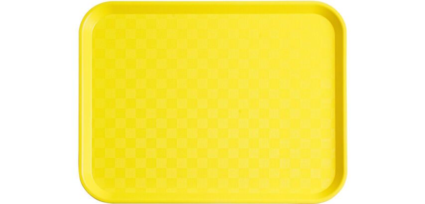 Plateau self 46 x 36 cm - jaune