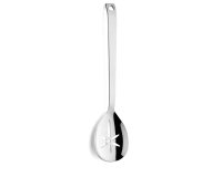 Drop cuillère de service perforée en acier inoxydable 31,5 cm