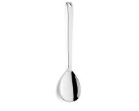 Drop cuillère de service pleine en acier inoxydable 31,7 cm