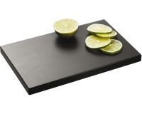 planche à découper en PEHD 500 noire 53 x 32.5 x 2 cm