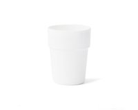 gobelet en polypropylène opaque 16 cl blanc