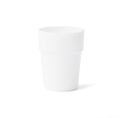 gobelet en polypropylène opaque 16 cl blanc