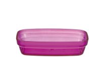 ravier rectangulaire en copolyester 14,7 x 9,7 cm cassis